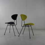 Set of two dining chairs designed in 1955 by Rob Parry and Emile Truijen