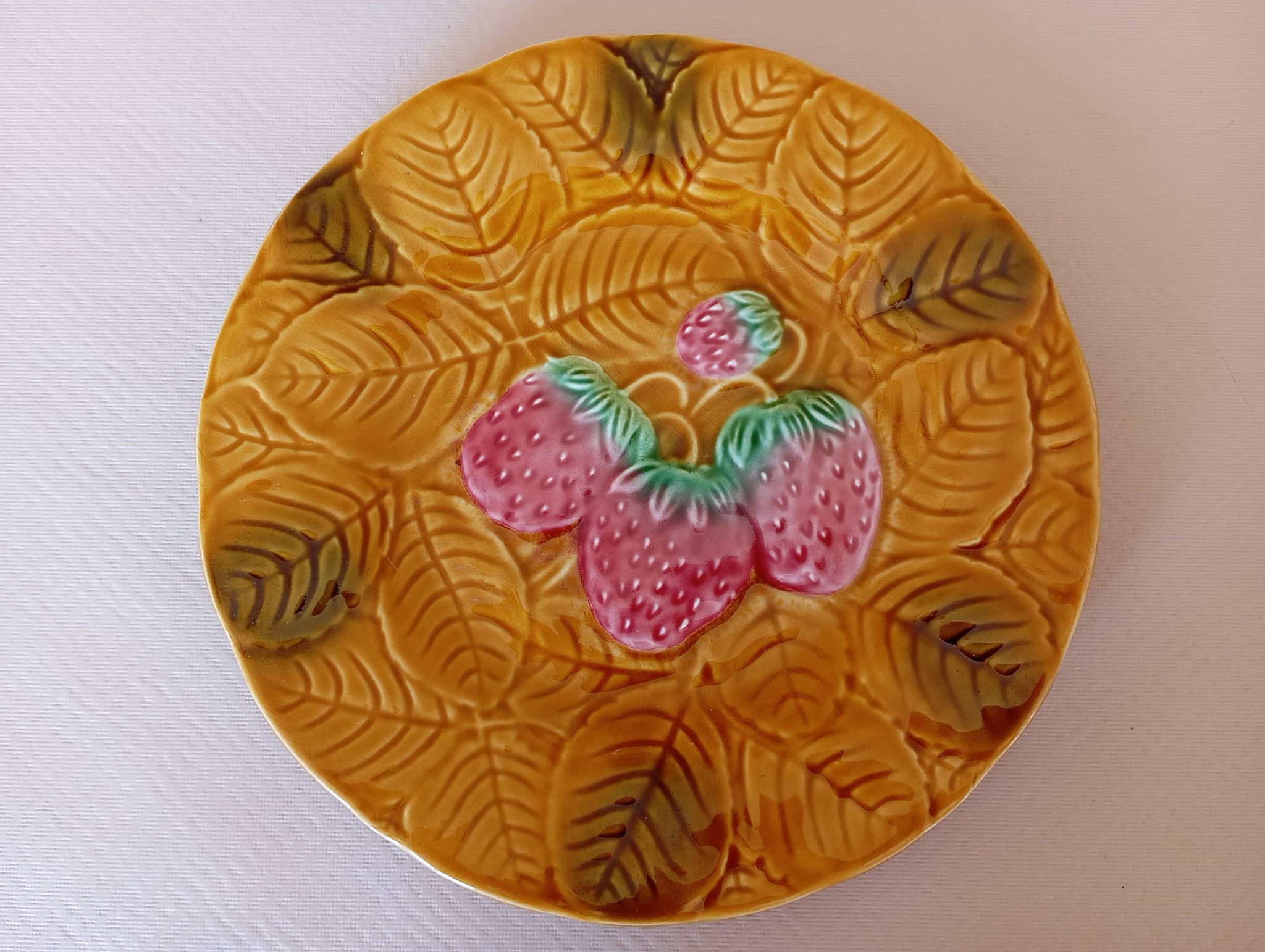 Cake service in slipware Salins les Bains