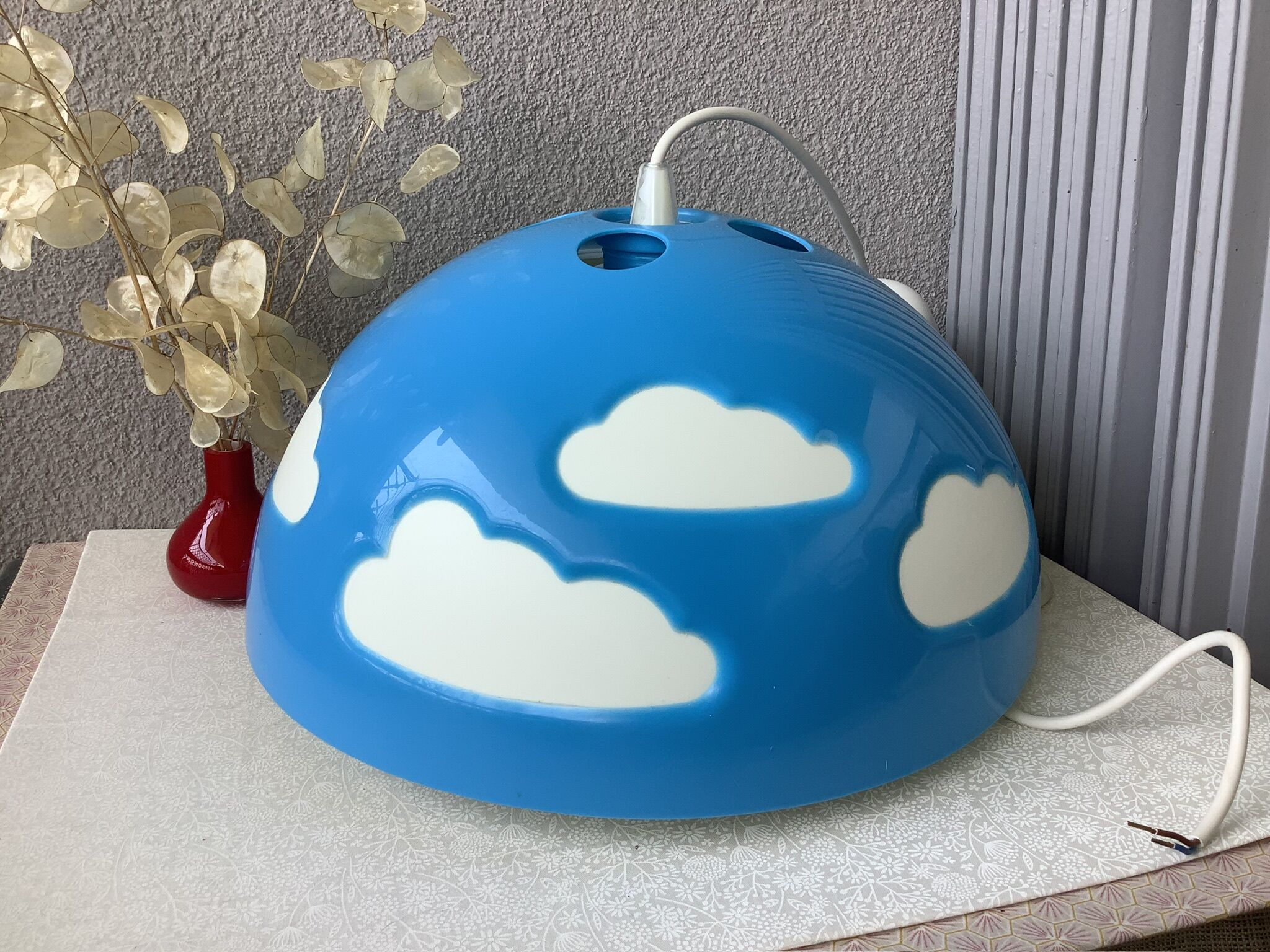 Skojig pendant lamp blue design Henrik Preutz for ikea