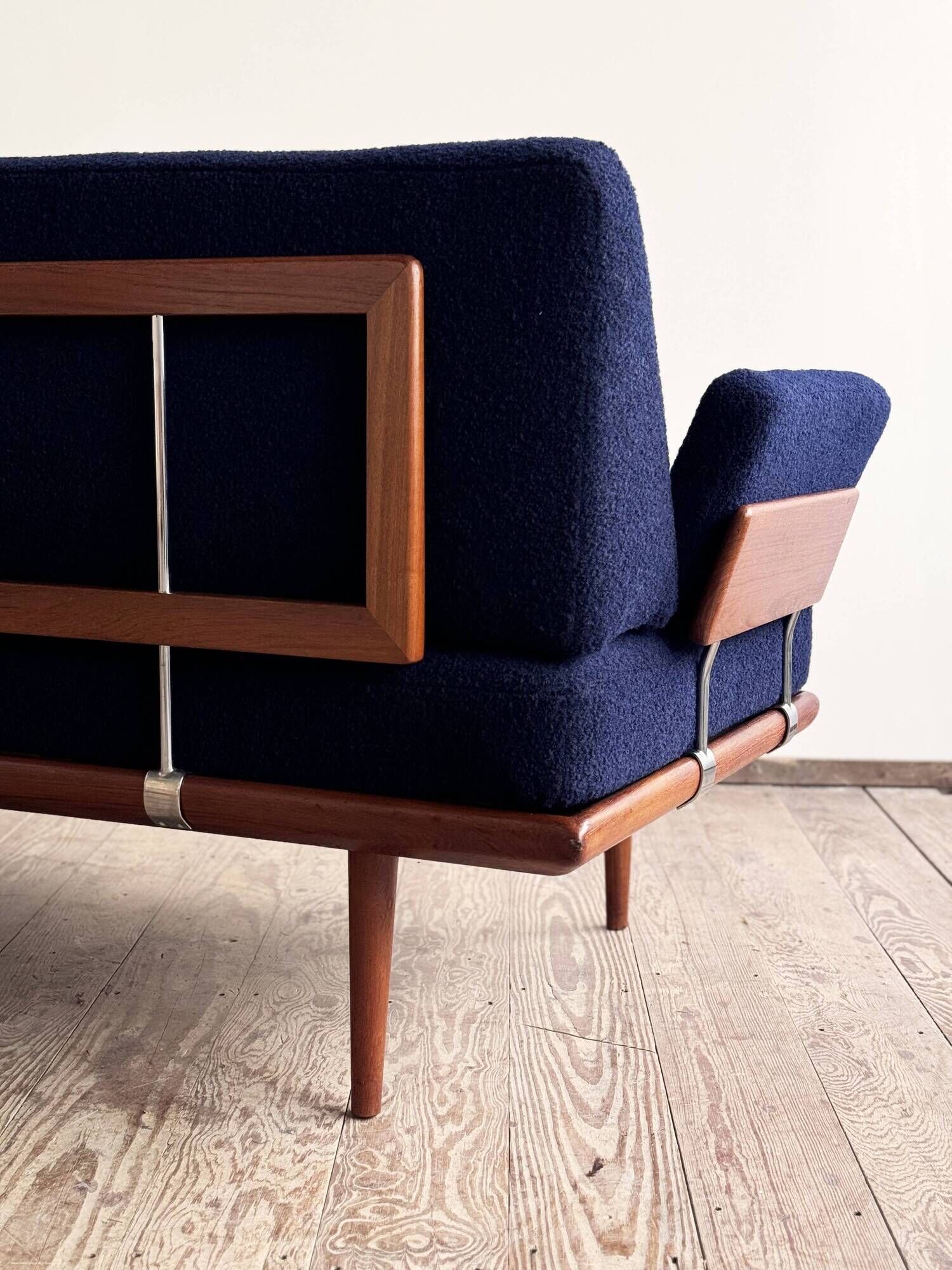 Daybed ou canapé danois Mid-Century, série Minerva, par Peter Hvidt, 1950s