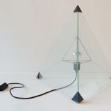 Vintage Tetrahedron table lamp by Frans van Nieuwenborg - Martijn Wegman for Indoor