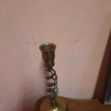Golden candle holder