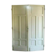 Double pathway doors in patinated fir Built on 20th century pediment