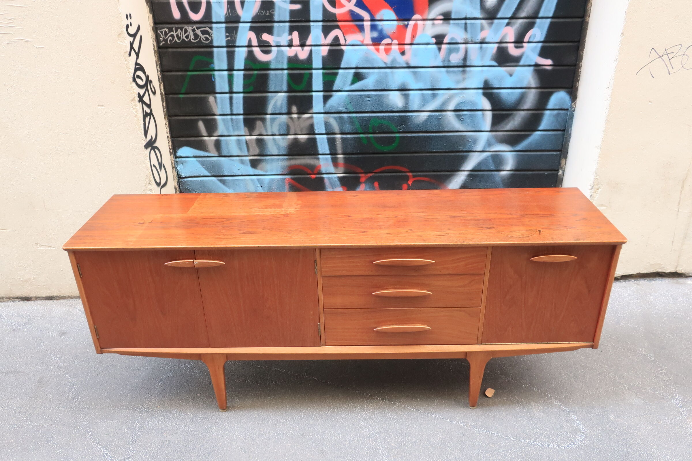 Sideboard of the 1960s teak