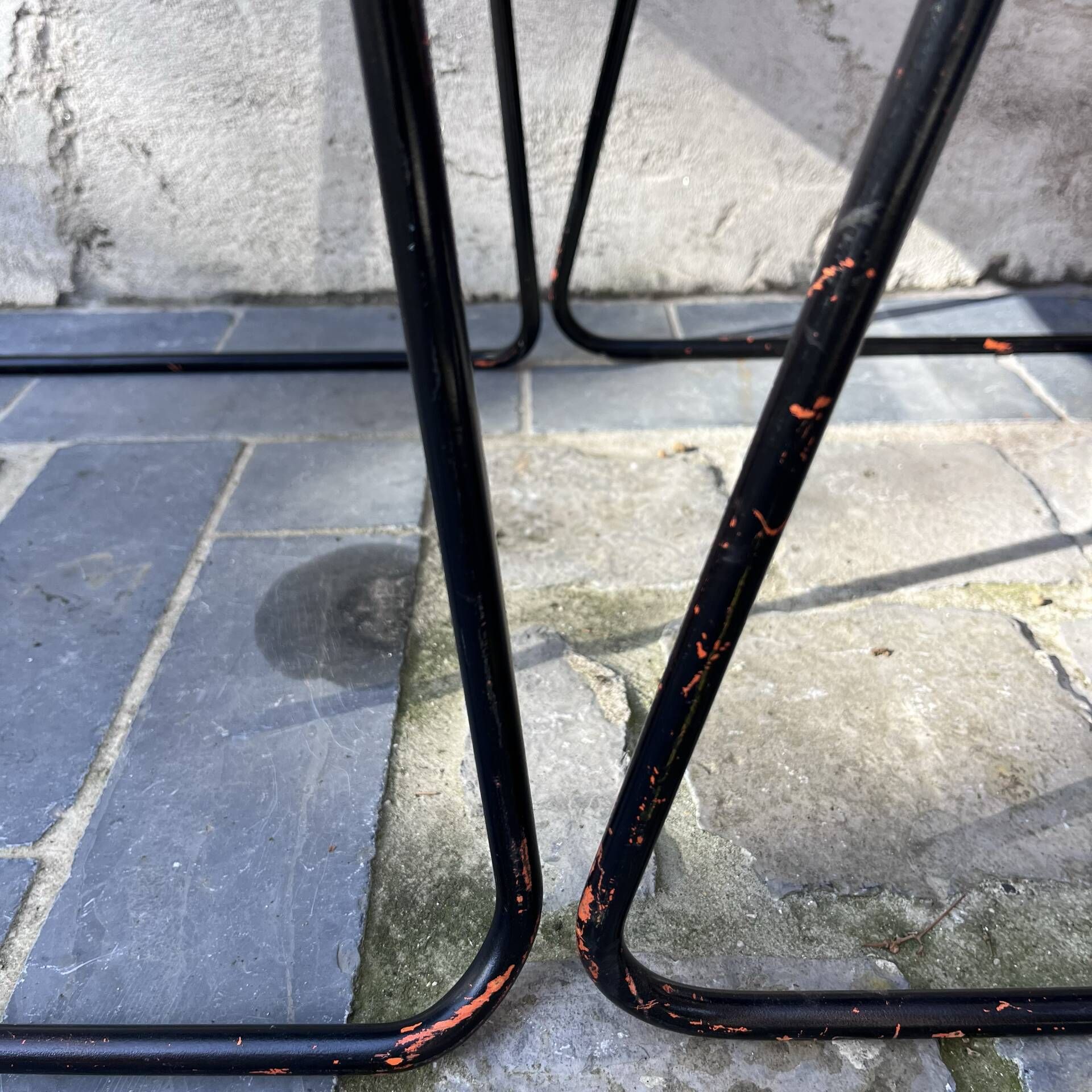 2 polycarbonate chairs 1980