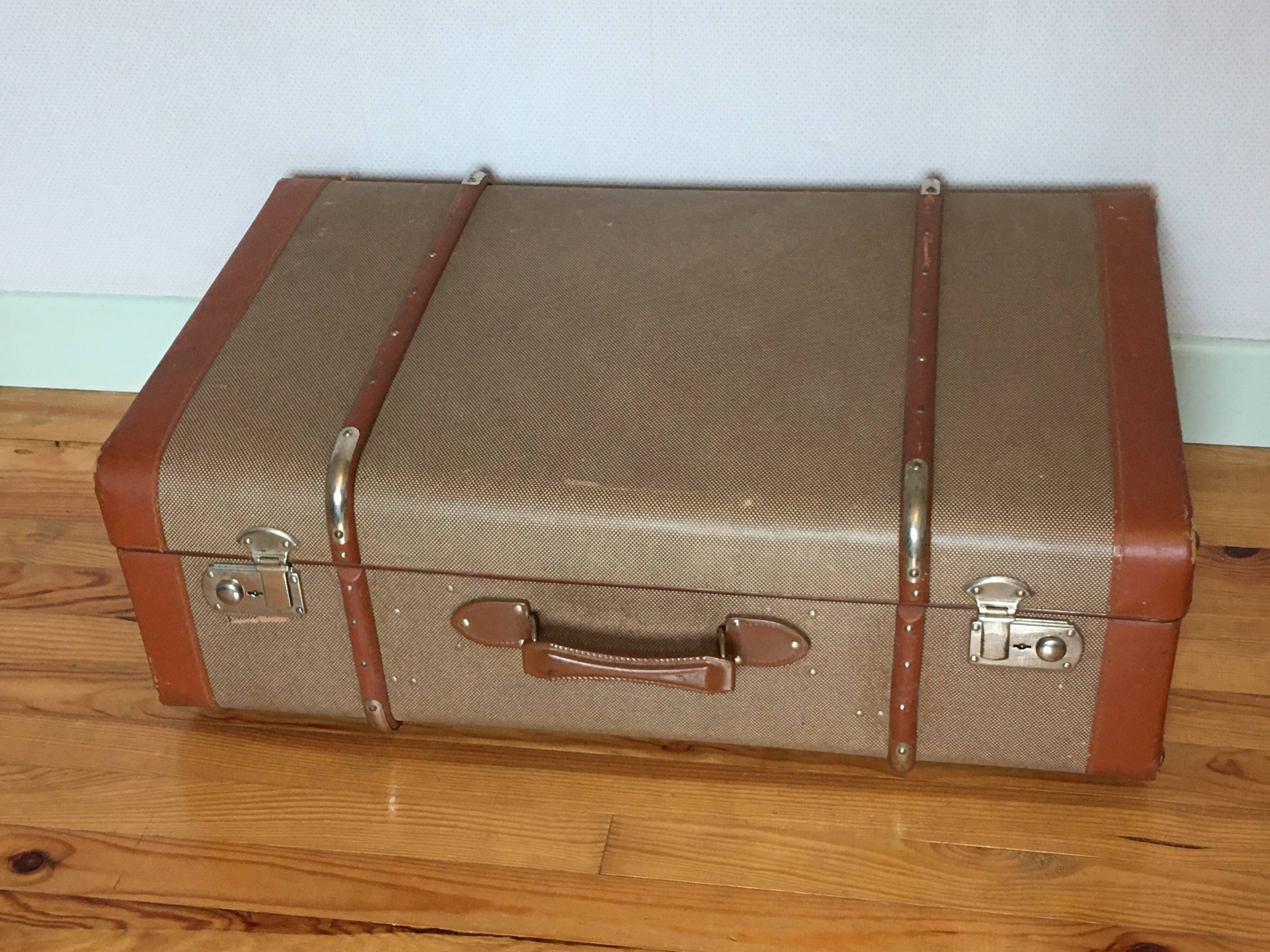 Vintage travel trunk