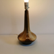 Wild lamp from Danish Søholm ceramics, in beautiful golden brown glaze. Danish Design