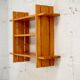 Maison Regain: modular office set. Pine. France, circa 1975