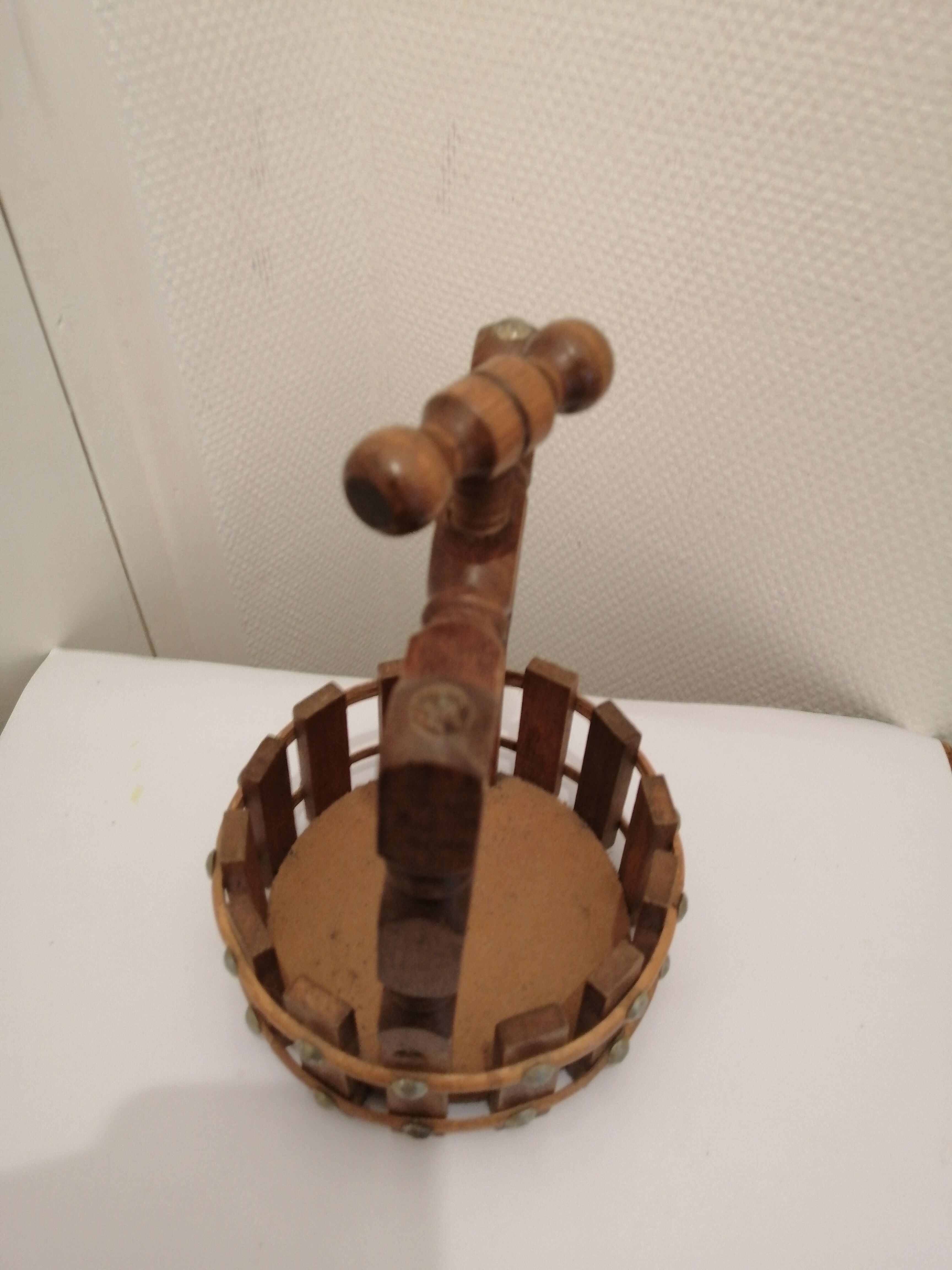 Old nutcracker and walnut presoir