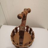 Old nutcracker and walnut presoir