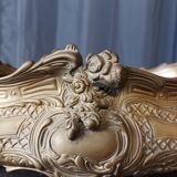 Planter in bronze rockery style