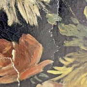 Oil on canvas still life by G. Lamy (19th-20th century)