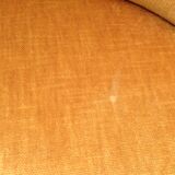 Yellow velvet toad sofa