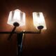 Glass wall lamp 50'S Lunel