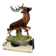 Ceramic stag hubert bequet