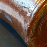 High bottle Art-popular heavy earth enamelled late nineteenth