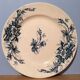 Suite de 12 assiettes plates Terre de fer