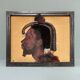 1950s painting "Mopende Man"