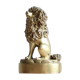 Royal poodle in gilded bronze, nineteenth century