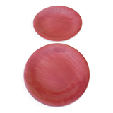 2 Salins "Mistral" dessert plates