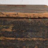 Antique cobalt blue ammunition trunk (c.1900) #64