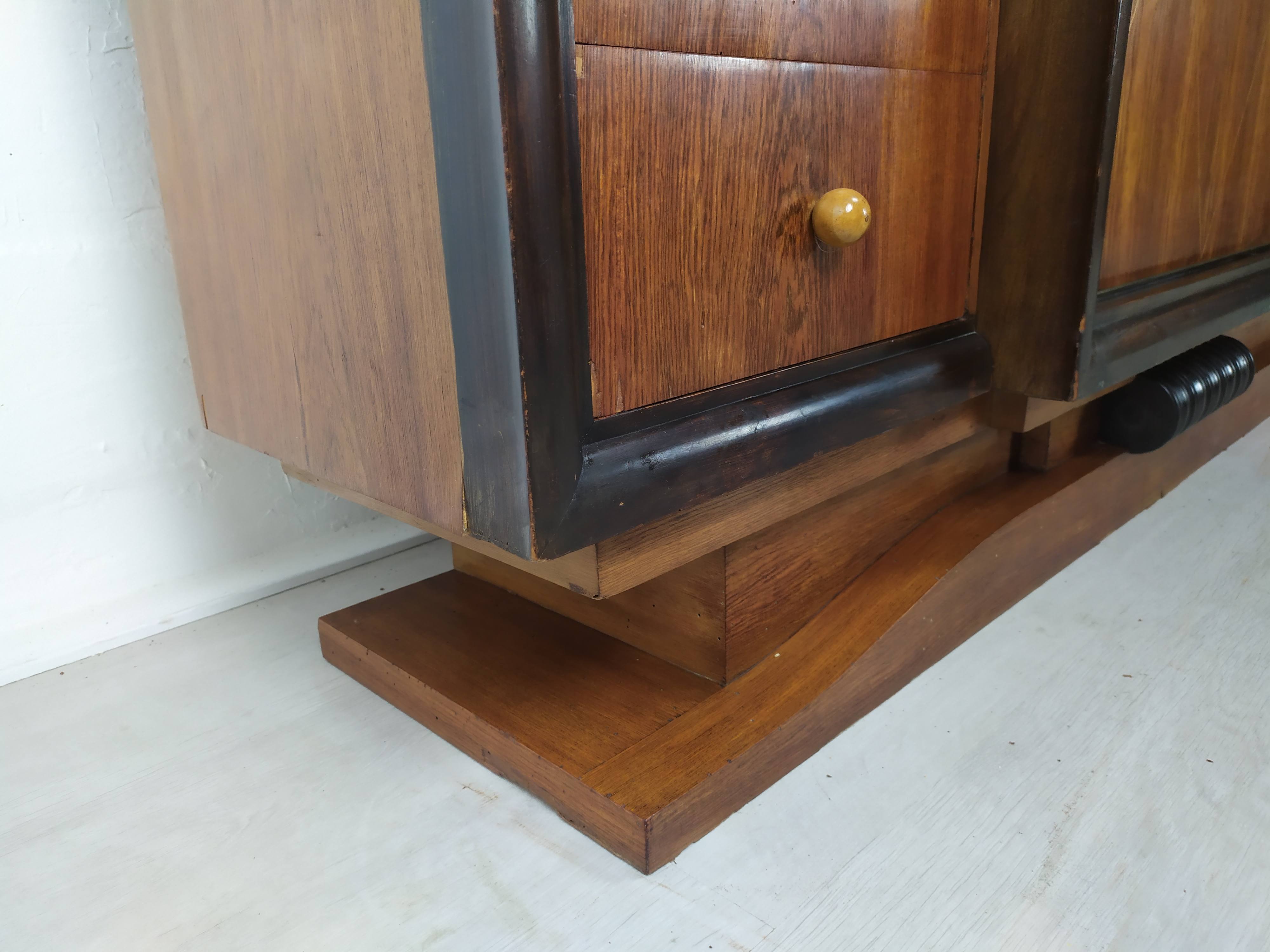 Art Deco library cabinet