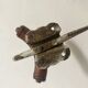 Antique double wall hook