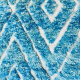 Handmade traditional beni ourain rug size 250 x 250 cm