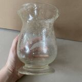 Biot bubble glass vase