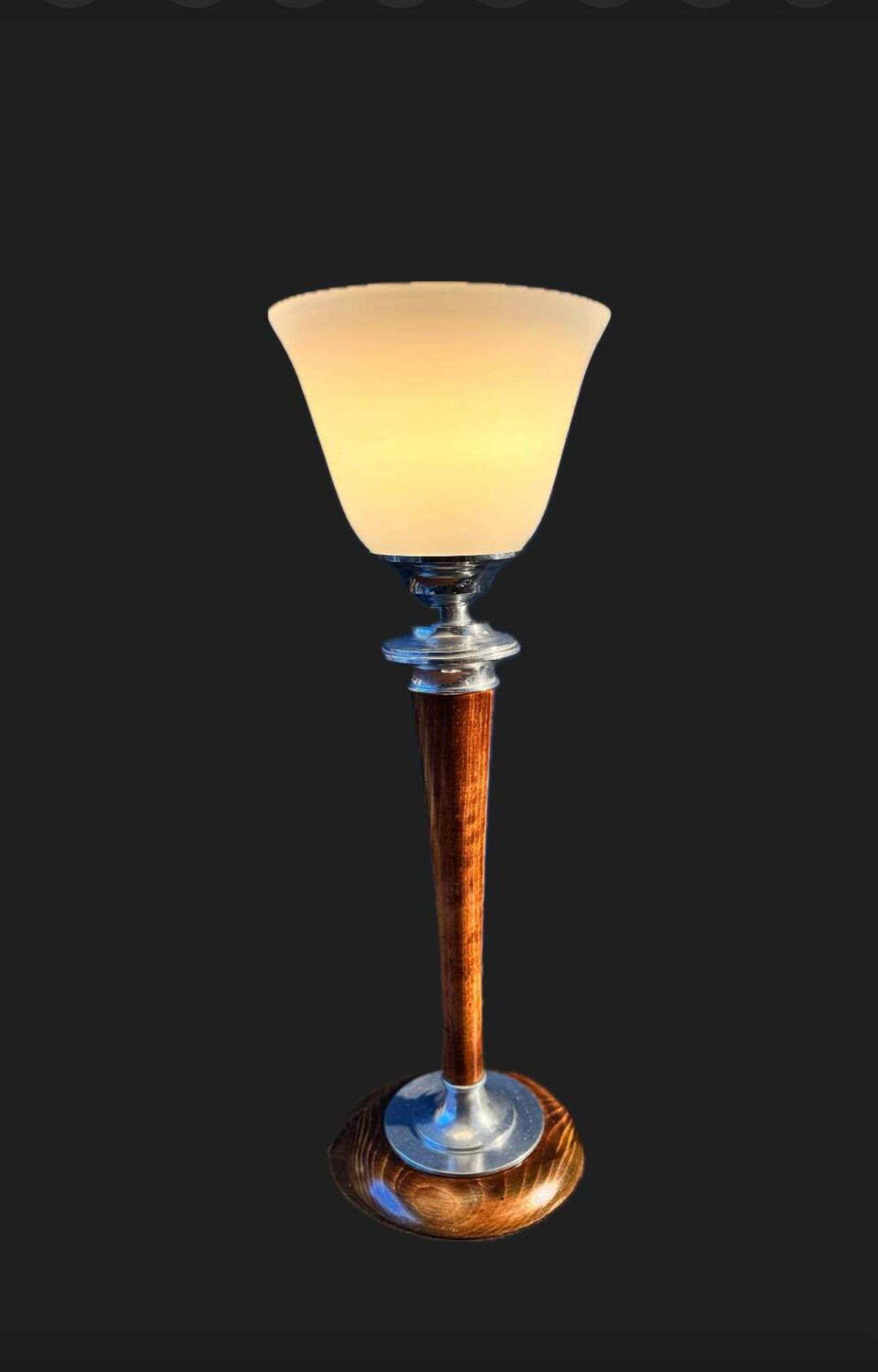 Large Art Deco Mazda lamp. 1930s.