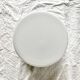 Vintage round ceiling light in white opaline and Bakelite
