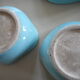 Set of 5 Kéramos 1960' cups