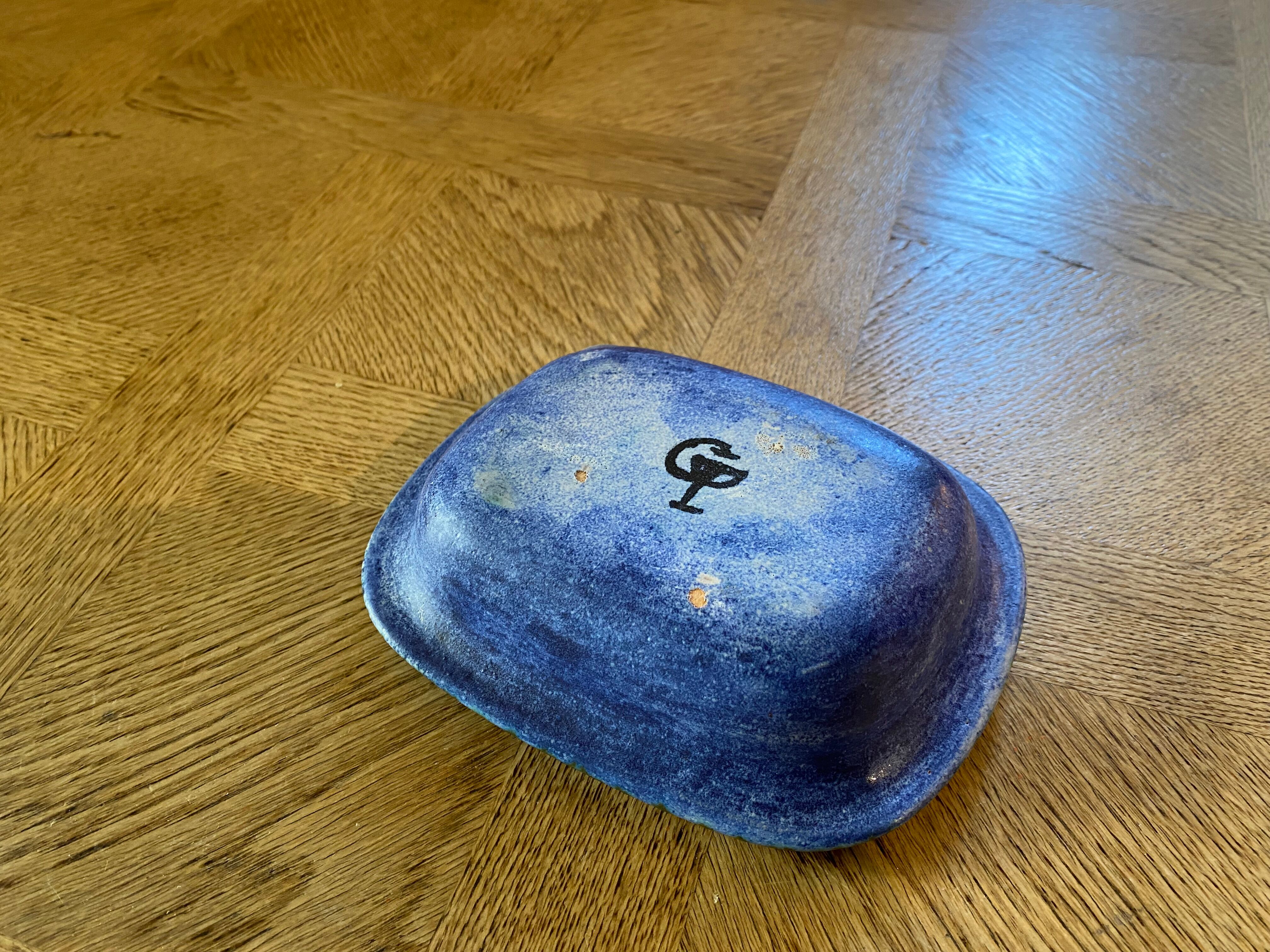 2 trinket bowls ceramic la Grande aux potiers