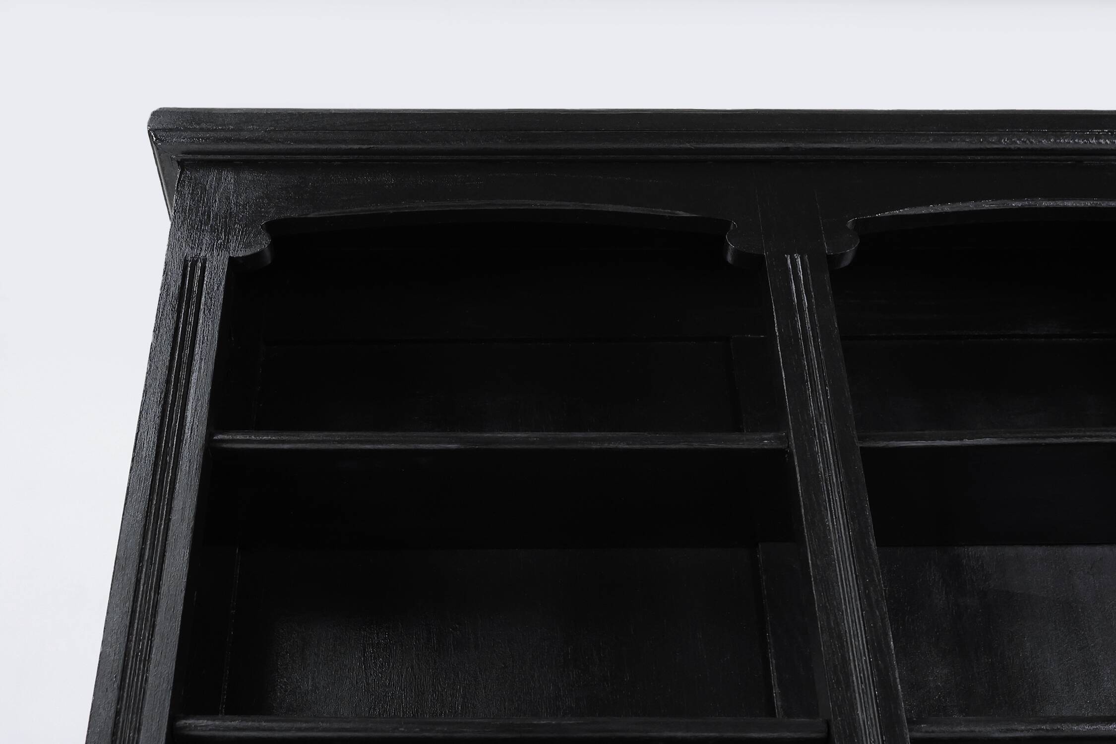 Impressive Art Nouveau Farmacist Cabinet in oak, France ca. 1910