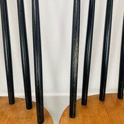 6 chaises Fanett par Ilmari Tapiovaara, scandinave, années 60