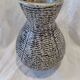 Gray ceramic vase from the 1950s