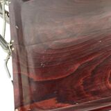 Vintage folding side table / bar cart / side table