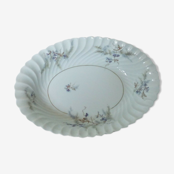 Plat ovale corbeille porcelaine de Limoges haviland modele orsay