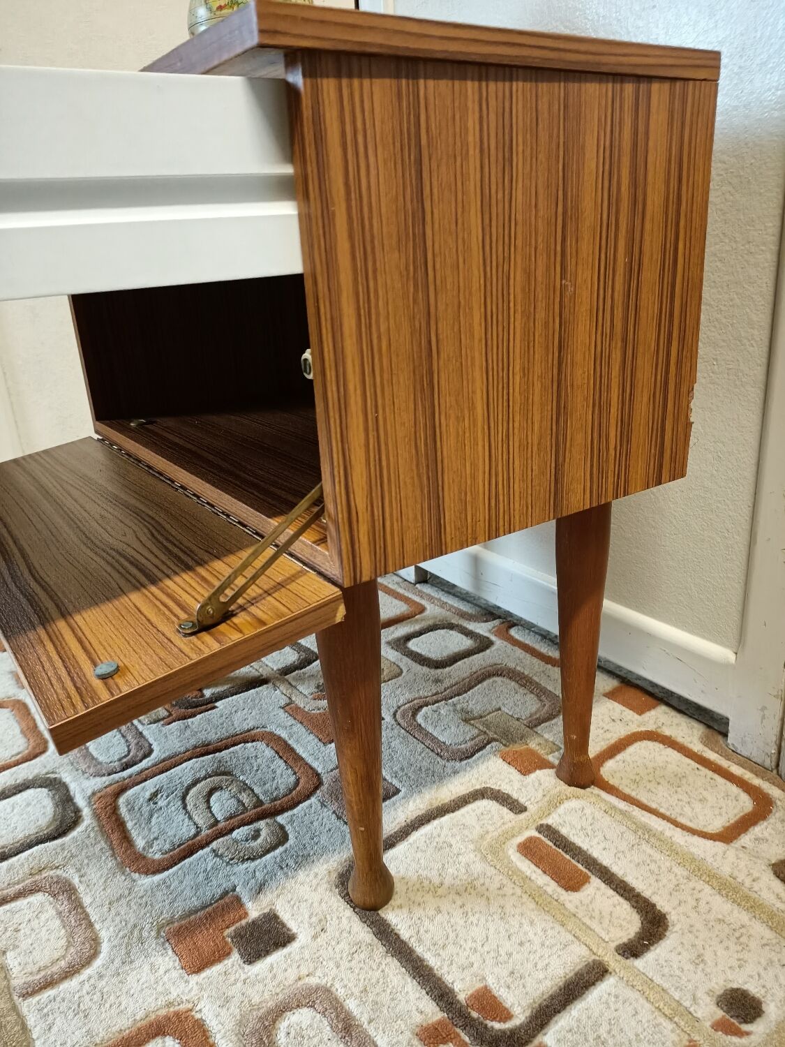 Vintage bedside table
