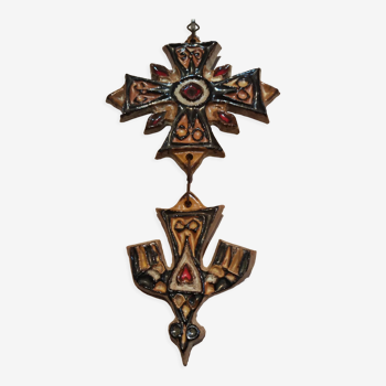 Huguenot Cross by Roland Zobel, circa 1960.