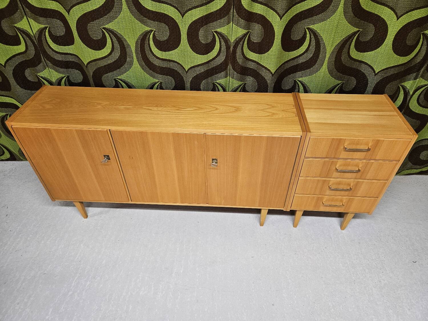 Vintage modular sideboard from the 1970s