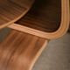 Chauffeuse Charles & Ray Eames LCW Walnut pour Herman Miller