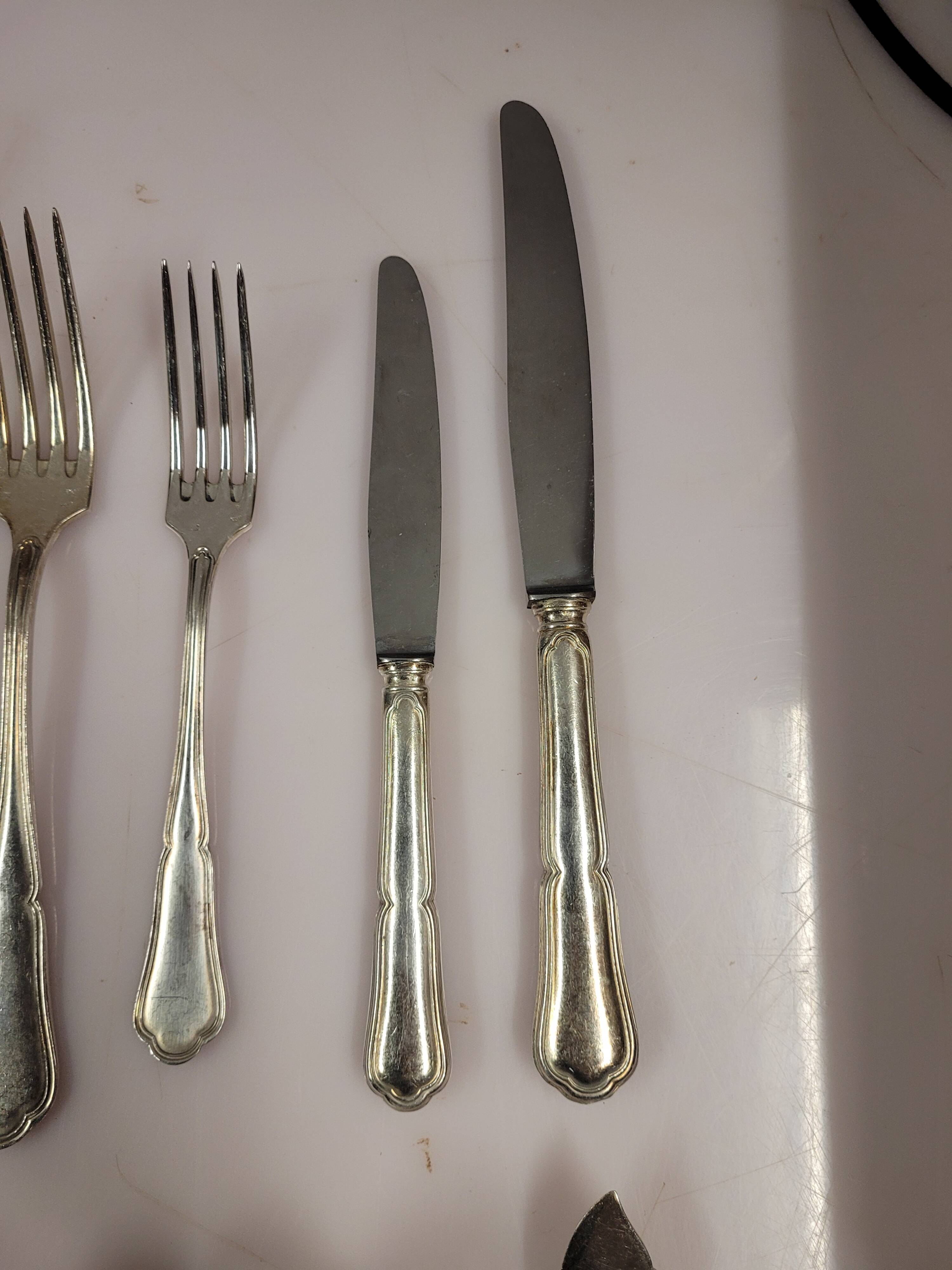 Cutlery set 170 pieces in chrome metal Goldsmith Chrysalia
