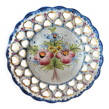 Assiette  décorative  Art faïence