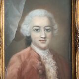 Painting portrait man