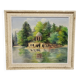 Madeleine Bruno: an old painting depicting a bucolic landscape.