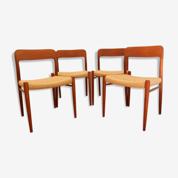 Lot de 4 chaises scandinaves