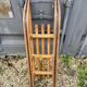 Luge en bois ancienne