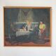 Oil painting canvas A.Simard 1945