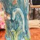 Vase pichet barbotine vintage